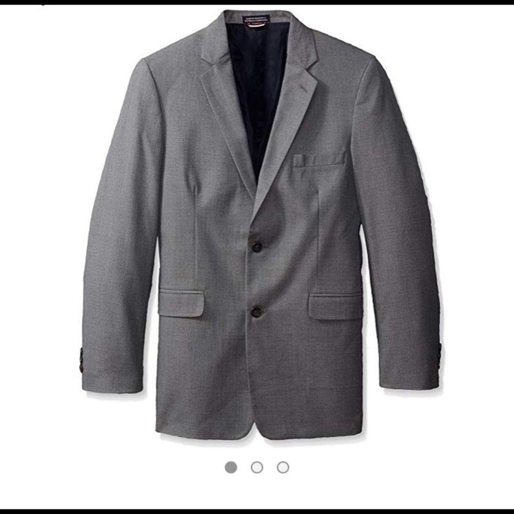 New Tommy Hilfiger Boy Sharkskin Suit Jacket